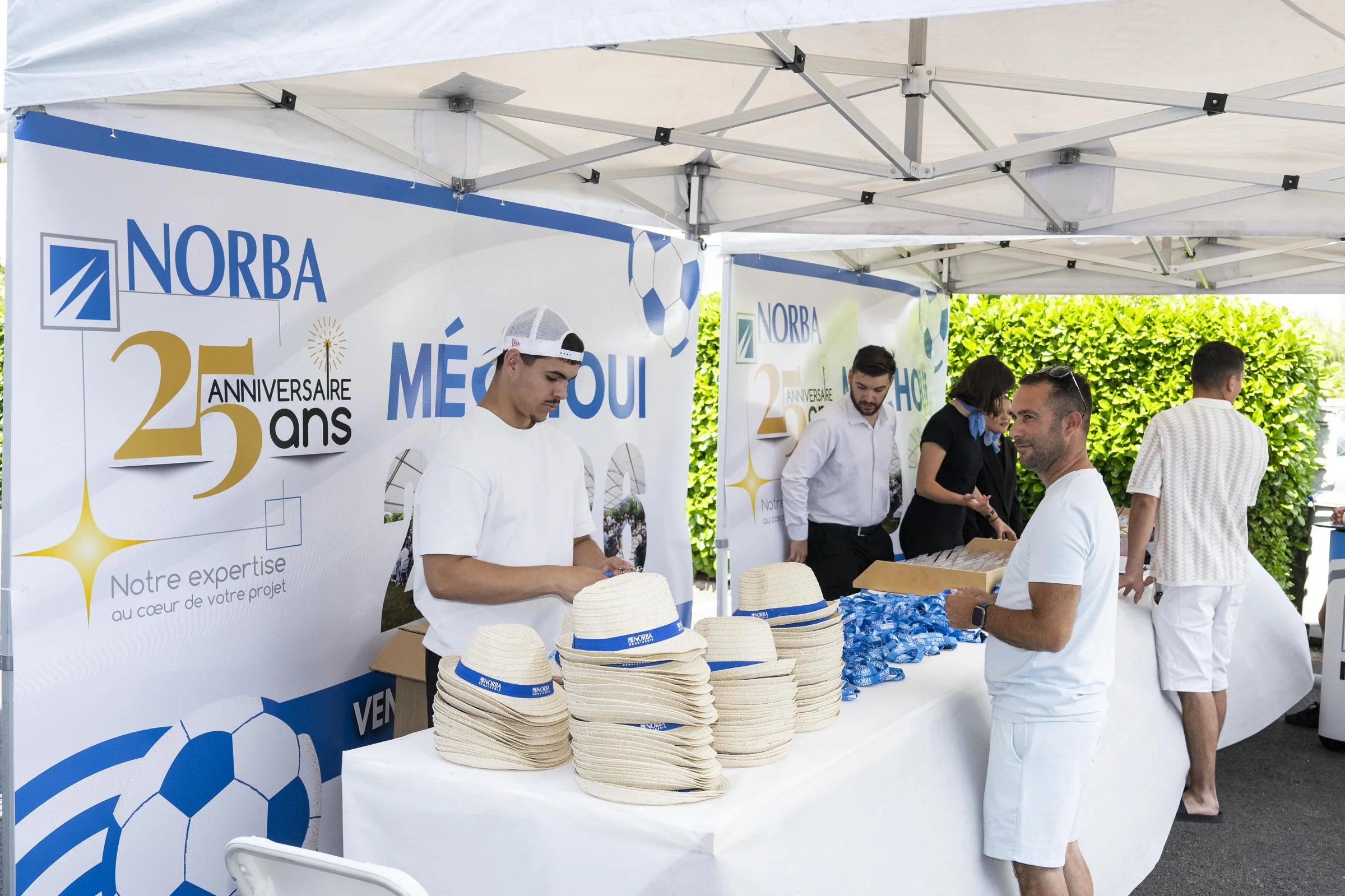 Service traiteur lors du méchoui d’entreprise NORBA organisé par FOR7